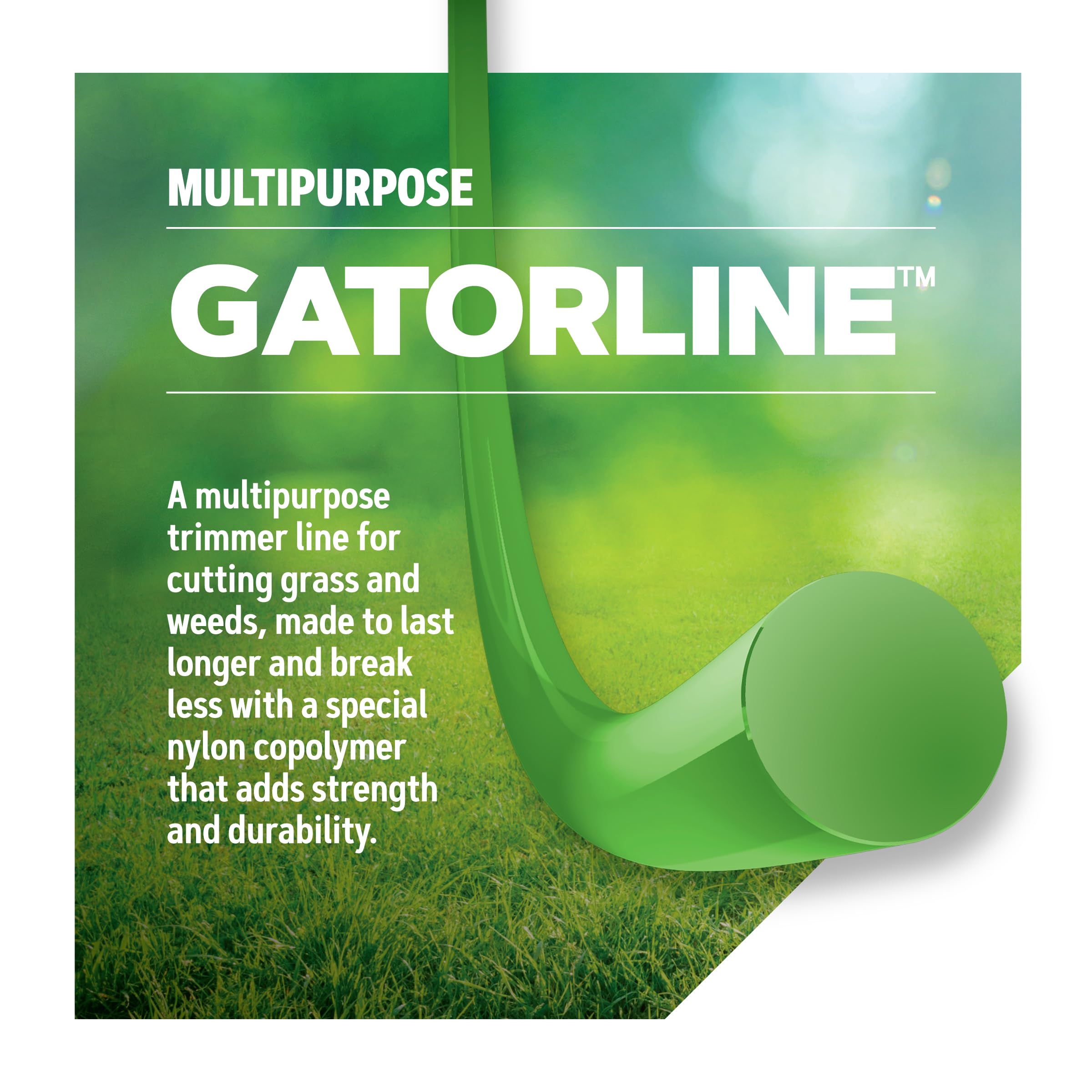 Oregon 0.080 in. Gatorline Round Weed Wacker/String Trimmer Line, 1 lb. (416 ft.) Bulk Donut, Fits Stihl, DeWalt, Ryobi and Greenworks 21-380B - Image 3