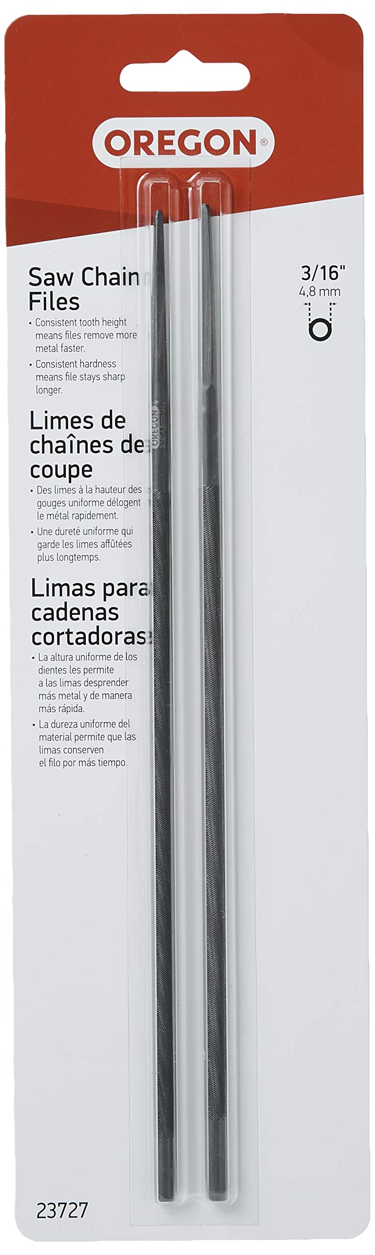 Oregon 23727 3/16-Inch Chainsaw File - Image 4