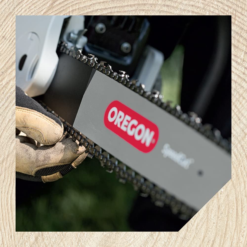 Oregon Chainsaw Chain 3/8" LP Pitch, .050" (1.3 mm) Gauge for 16" (40cm) Bar, 56 Drive Links – Low-kickback Replacement Saw Chain, Fits Husqvarna, Echo, Ryobi, Greenworks, Craftsman and more - Image 6