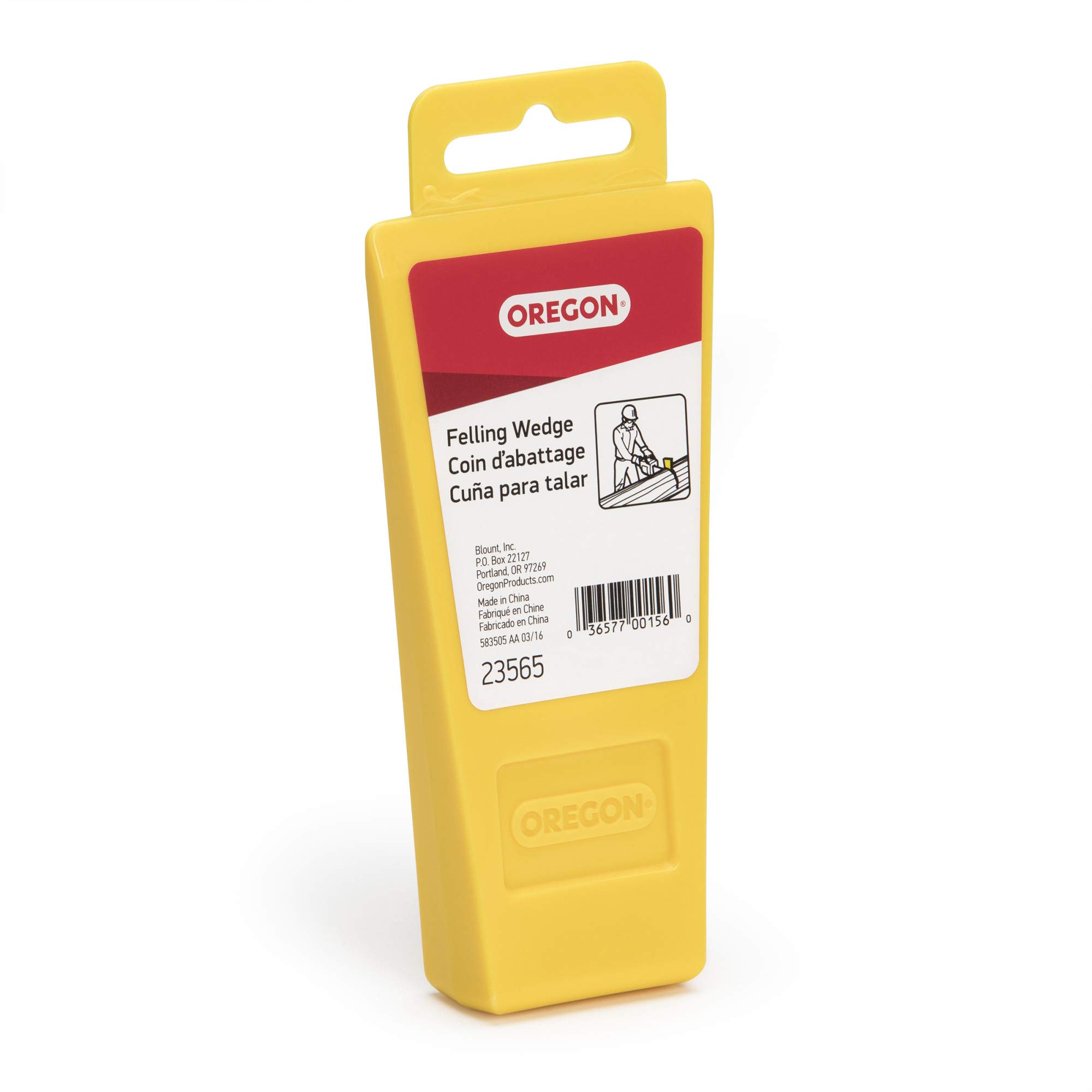 Oregon Felling Wedge 5.5 inch, Lightweight and Durable Tree Wedge for Safe Felling with Stabilizing Serrations - Image 3