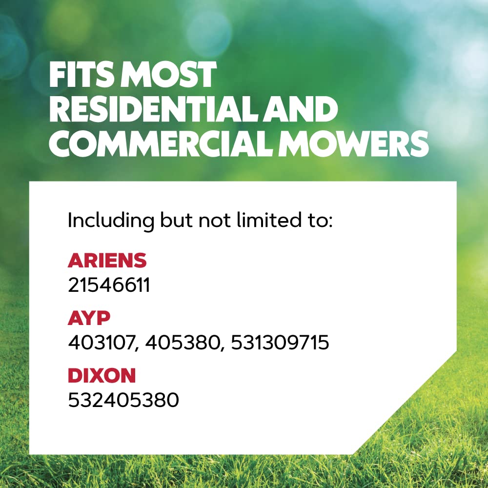 Oregon Lawn Mower Blades, 2 Pack, Gator G3 Mulching Blades, Lawn Mower Parts, 22-7/8" Length, 46" Deck, Fits Most Standard Mowers Such as Ariens, AYP, Dixon, Husqvarna, Poulan, Stens and More (96-370) - Image 3