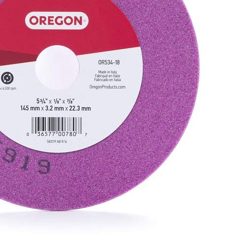 Oregon OR534-18A Grinding Wheel, 5-3/4-Inch by 1/8-Inch - Image 3