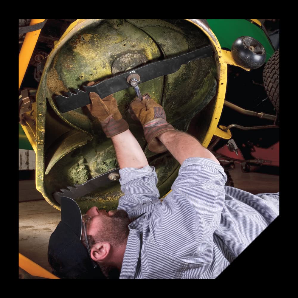 Oregon Lawn Mower Blades, 2 Pack, Gator G3 Mulching Blades, Lawn Mower Parts, 21-3/8" Length, 42" Deck, Fits Most Standard Mowers Such as Arnold, John Deere, Laser, Sunbelt, Stens and More (92-676) - Image 8